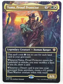 Yuma, Proud Protector NM* BORDERLESS Outlaws Of Thunder Junction 004 -UnltdCards - Image 1