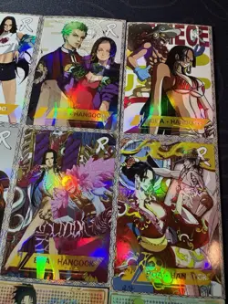 One Piece Set of 9 Collectible Character Anime SR Boa Hancock Cards K10 CCG - Image 3