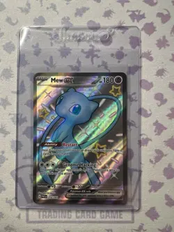 Mew ex #216/091 Paldean Fates Pokemon Card TCG Shiny Full Art Rare Pack Fresh! - Image 1
