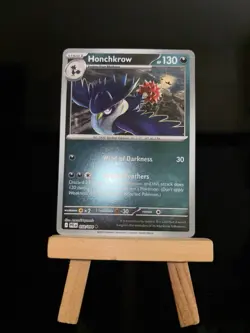 HONCHKROW 058/094 Phantasmal Flames Nm Reverse Holo Uncommon - Pokemon TCG Card - Image 4