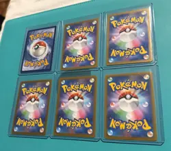 Pokemon Card Lot Of 6 Cards NM ENG Mimikyu BSP 075, (4) JPN AR, (1) JPN CHR - Image 2
