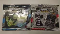 Pokemon Black Bolt and White Flare Tech Sticker Collection Set of 2 - Image 1