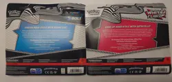 Pokemon Black Bolt and White Flare Tech Sticker Collection Set of 2 - Image 2