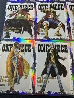 One Piece Set of 9 Collectible Character Anime SSR SR Magazine Cards CCG - Image 5