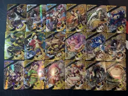 One Piece Set of 18 Collectible Character Anime SSR Cards CCG Luffy Nami Ace - Image 1