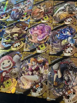 One Piece Set of 18 Collectible Character Anime SSR Cards CCG Luffy Nami Ace - Image 4