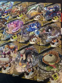 One Piece Set of 18 Collectible Character Anime SSR Cards CCG Luffy Nami Ace - Image 5