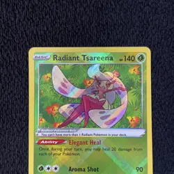 Pokemon TCG - Radiant Tsareena - 016/195 Silver Tempest - Ultra Rare Holo - Image 2