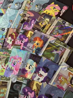 50 x My Little Pony Friendship Collectible Character Kayou Cards SR R CCG TCG - Image 2