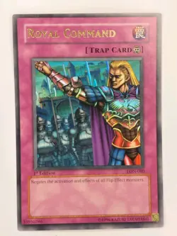 Yu-Gi-Oh! TCG Royal Command LON-080 Ultra Rare 1st Edition VLP - Image 1