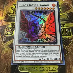 Black Rose Dragon - RA04-EN057 - LP - Super Rare - 1st ed - Yugioh - Image 1