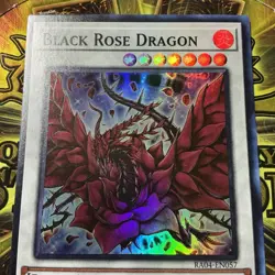 Black Rose Dragon - RA04-EN057 - LP - Super Rare - 1st ed - Yugioh - Image 2