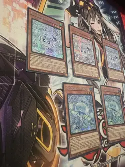 Yu-Gi-Oh Mulcharmy Fuwalos 3x & Mulcharmy Purulia 2x Prismatic Secret Rare Both - Image 2