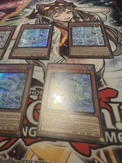 Yu-Gi-Oh Mulcharmy Fuwalos 3x & Mulcharmy Purulia 2x Prismatic Secret Rare Both - Image 4