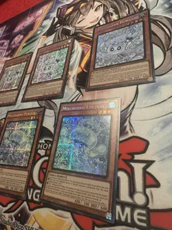Yu-Gi-Oh Mulcharmy Fuwalos 3x & Mulcharmy Purulia 2x Prismatic Secret Rare Both - Image 5