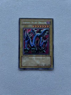 Yu-Gi-Oh! TCG Serpent Night Dragon MRL-103, 1st Edition, Secret Rare, LP/MP - Image 1