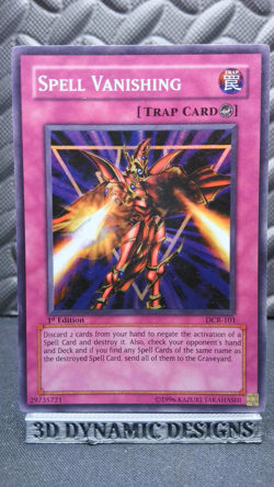 | Yugioh Spell Vanishing DCR-101 1st Edition Dark Crisis PL ?? | - Image 1
