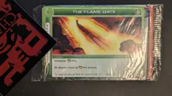 Chaotic Fire And Stone 3 Card Promo Featuring Flame Gate 91/100 Location Sealed - Image 1