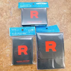 Pokemon Card Official Deck Shield & Flip Deck Case Damekan case Team Rocket set3 - Image 1