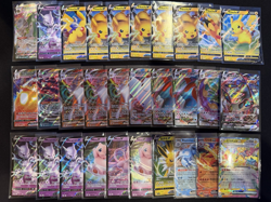 Lot of 150 Pokemon Cards V/VMAX/EX/Full Art/GX/Trainer/Holos Modern Collection - Image 3