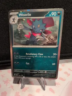 Tcg Pokemon TCG Phantasmal Flames Weavile Promo Card - Image 2