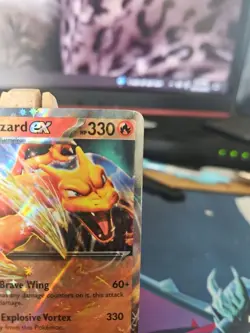 Pokemon TCG Charizard EX 006/165 RR SV2a 151 Card NM Condition - Image 3