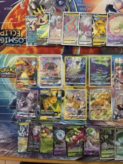 Pokemon Card Lot Full Art Alt Art Fire Mew Eevee Charizard Sylveon Pikachu - Image 3