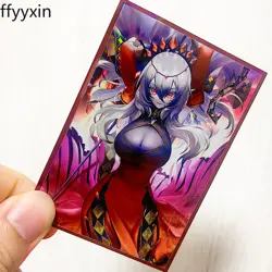 50pcs Yu-Gi-Oh! Red Cartesia, the Virtuous Anime Soft Sleeves Card Protectors - Image 4