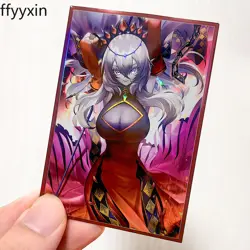 50pcs Yu-Gi-Oh! Red Cartesia, the Virtuous Anime Soft Sleeves Card Protectors - Image 5