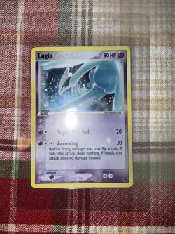 Pokemon TCG Lugia 2/17 Pop Series Promo, 5 Rare Holo Card - Image 1