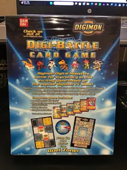 Digimon Card Game Digi Battle 2 Player Starter Set Pack 1st Edition Sealed - Image 2