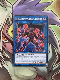 DANE-EN045 Xtra Hero Cross Crusader Rare Varying Editions NM Yugioh Card - Image 1