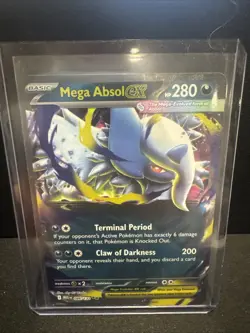 Pokemon M Absol EX XY63 Holo Mega Evolution TCG Card NM 086/132 - Image 1