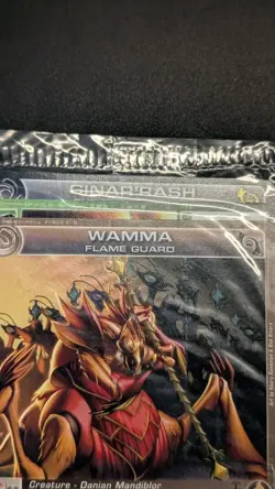 Chaotic Fire And Stone 3 Card Promo Featuring Wamma 24/100 Sealed - Image 2