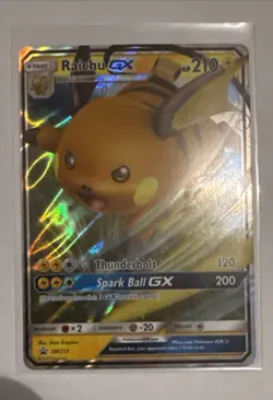 Raichu GX SM213 SM Promos NM Pokemon Card TCG - Image 1