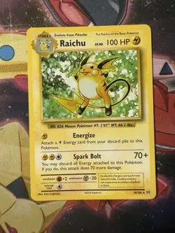 Raichu 36/108 XY Evolutions Deck Exclusive LP Non-holo Rare Pokemon Card - Image 1