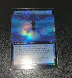 Moonlit Meditation (Extended Art Foil ) NM Edge of Eternities - Image 1