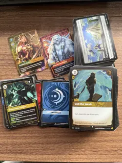 Riftbound Origins Bulk Lot - 303 Cards - English - C/UC/R Regular And Foil - Image 1
