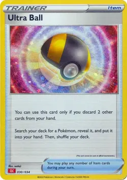 Ultra Ball (CLC) 030 - Trading Card Game Classic (CL) - N/M Pokemon - Image 1