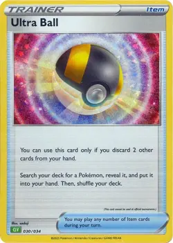 Ultra Ball (CLV) 030 - Trading Card Game Classic (CL) - N/M Pokemon - Image 1
