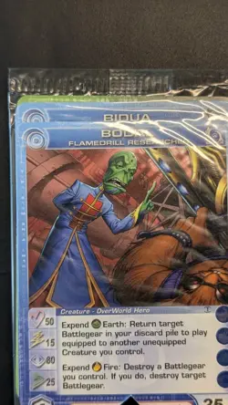 Chaotic Fire And Stone 3 Card Promo Featuring Bodal 4/100 Sealed - Image 1