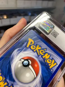 CGC 7 NM Machamp 8/102 Pinched Layer 1st Edition ERROR/MISPRINT Pokemon Card 198 - Image 4
