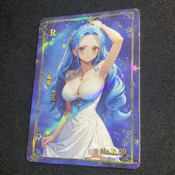 One Piece Goddess Temple Vivi R 09 Waifu Holo Rare Card - Image 2