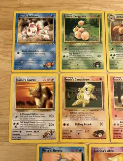 Vintage Pokemon TCG Cards: Lot of 14 GYM HEROES Set Cards (P03) - Image 2