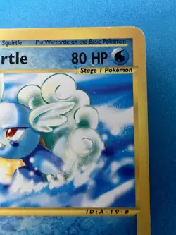 Pokemon TCG: Wartortle 92/165 (2002) Expedition • Non-Holo E-reader Series Card - Image 2