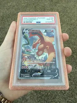 Pokemon Card PSA 10 Charizard V 103/100 s9 Star Birth SR Alt Art Japanese - Image 1