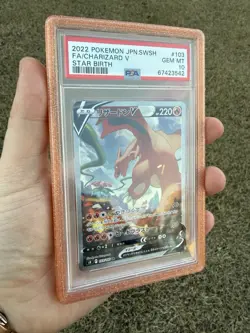 Pokemon Card PSA 10 Charizard V 103/100 s9 Star Birth SR Alt Art Japanese - Image 2