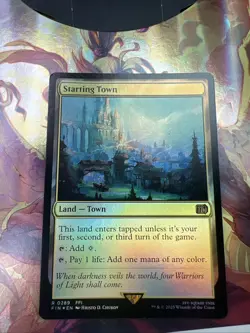 MTG - Starting Town - Final Fantasy - FIN 289 - Foil - NM - Image 1