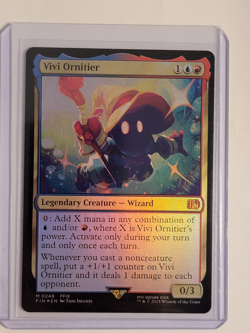 Vivi Ornitier (M0248) Foil Final Fantasy Magic the Gathering. NM Never Played - Image 1