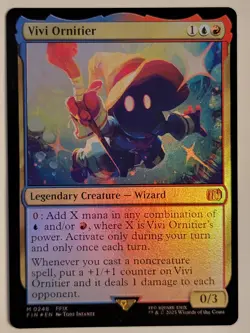 Vivi Ornitier (M0248) Foil Final Fantasy Magic the Gathering. NM Never Played - Image 2